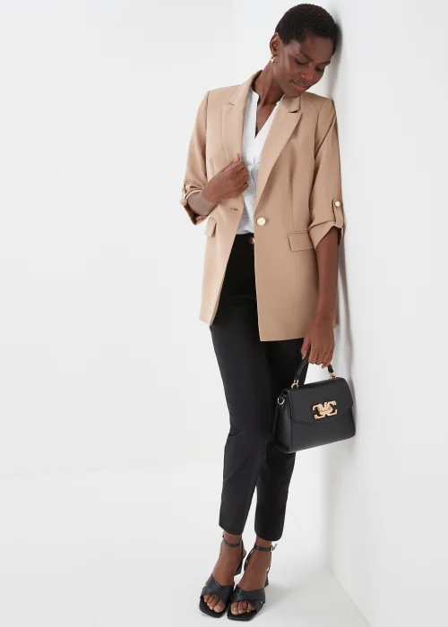 Et Vous Stone Crepe Blazer - 8 Image 4