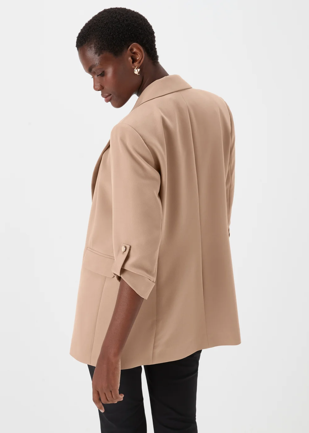 Et Vous Stone Crepe Blazer - 8 Image 2