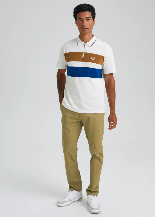 Stone Slim Fit Stretch Chinos - 30 Waist Regular Image 1