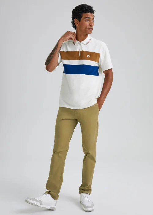 Stone Slim Fit Stretch Chinos - 30 Waist Regular Image 4