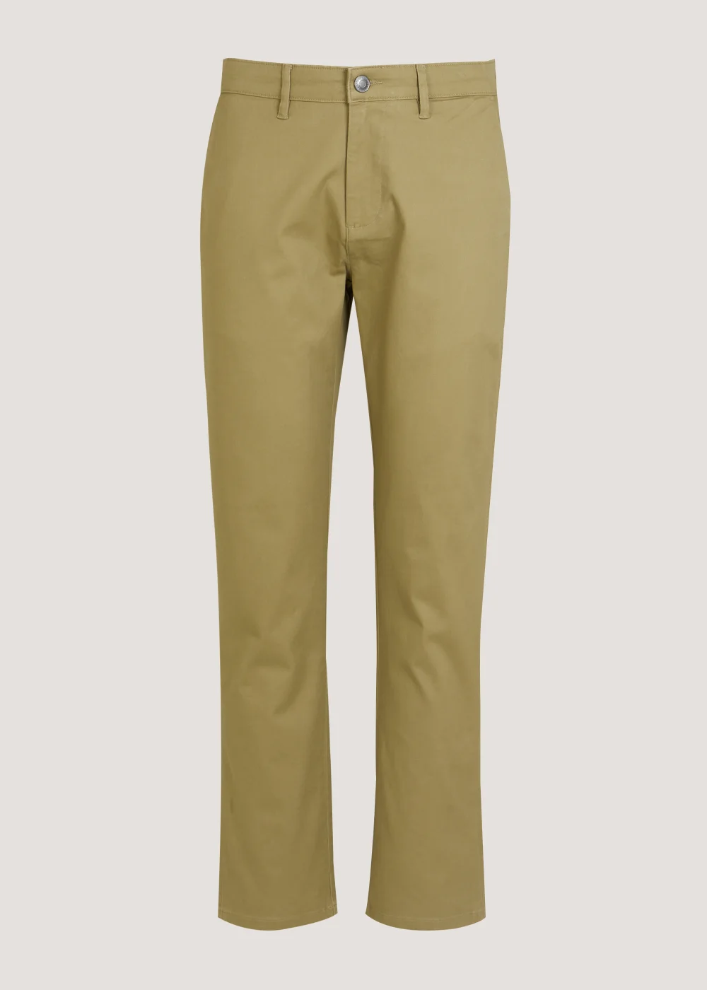 Stone Slim Fit Stretch Chinos - 30 Waist Regular Image 5