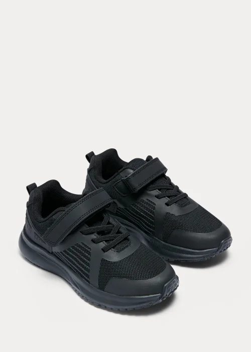 Kids Black Trainers (Younger 10-Older 6) - Size 1 Image 1