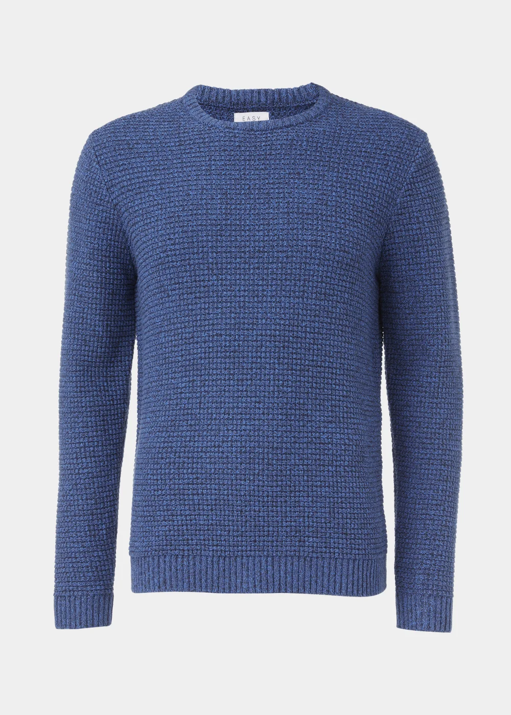 Cobalt Blue Knitted Sweatshirt - Small Image 5