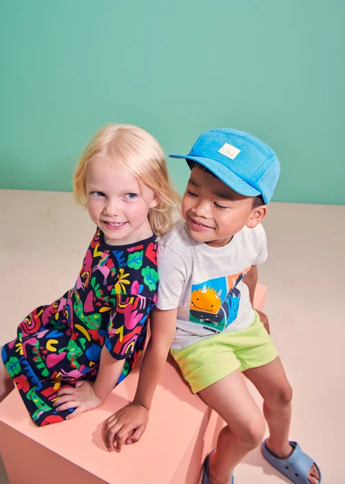 Boys Grey Monster Print T-Shirt (9mths-6yrs) - Age 9 - 12 Months Image 3