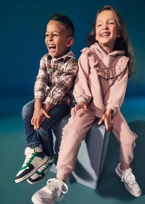 Boys Blue Cuffed Stretch Jeans (9mths-6yrs) - Age 9 - 12 Months Image 3