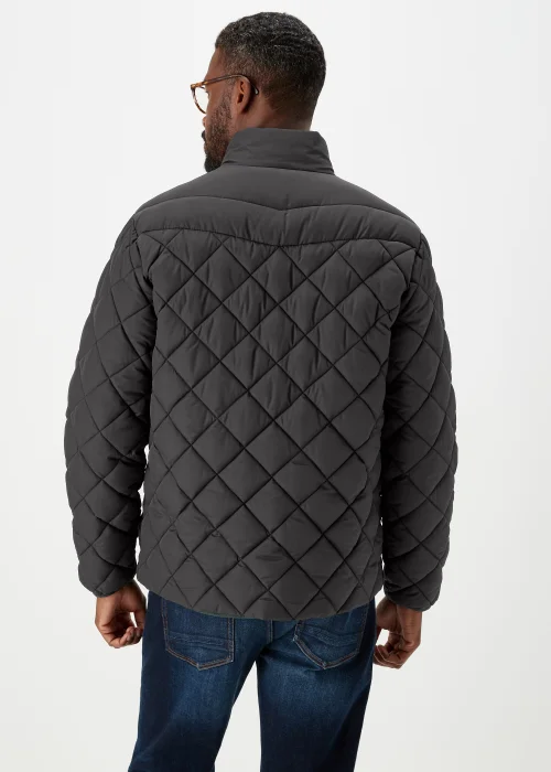 Lincoln Black Diamond Quilt Jacket - Small Image 2