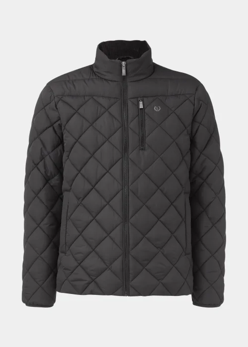 Lincoln Black Diamond Quilt Jacket - Small Image 5