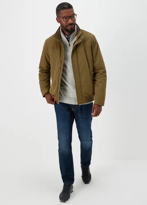 Lincoln Khaki Harrington Jacket - S Image 4