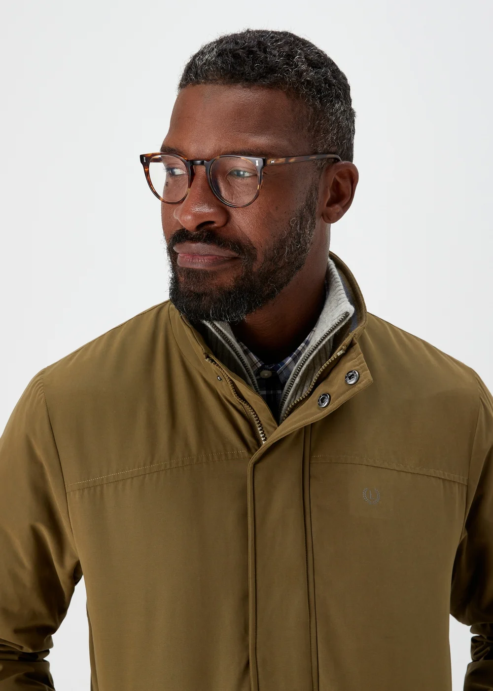 Lincoln Khaki Harrington Jacket - S Image 3