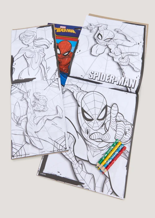 Marvel Spider-Man Colouring Play Pack Image 2