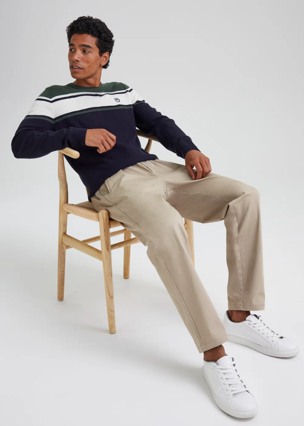 Bone Textured Trousers - Extra small Image 4