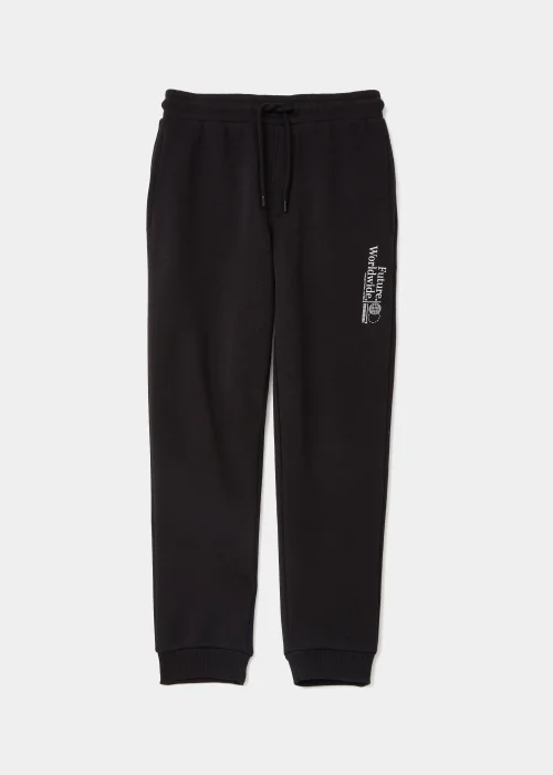 Boys Black Joggers (4-13yrs) - Age 4 Years Image 4