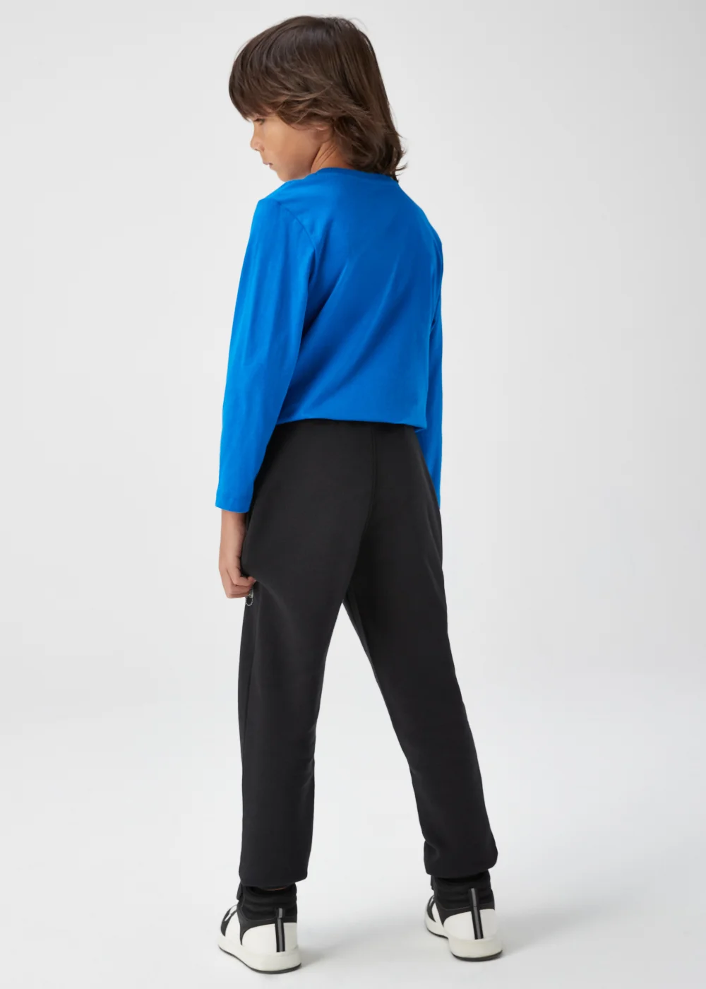 Boys Black Joggers (4-13yrs) - Age 4 Years Image 2