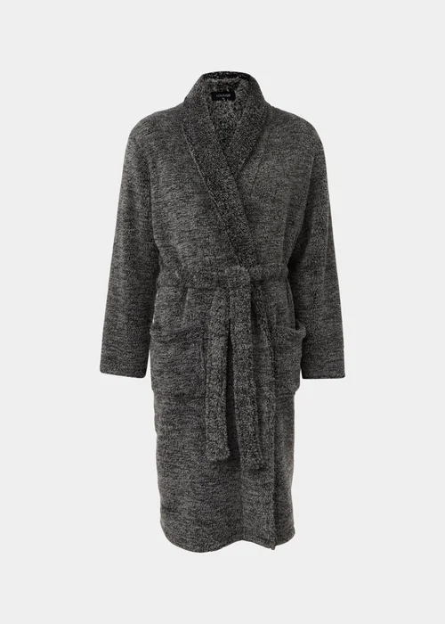 Grey Dressing Gown - Small Image 4