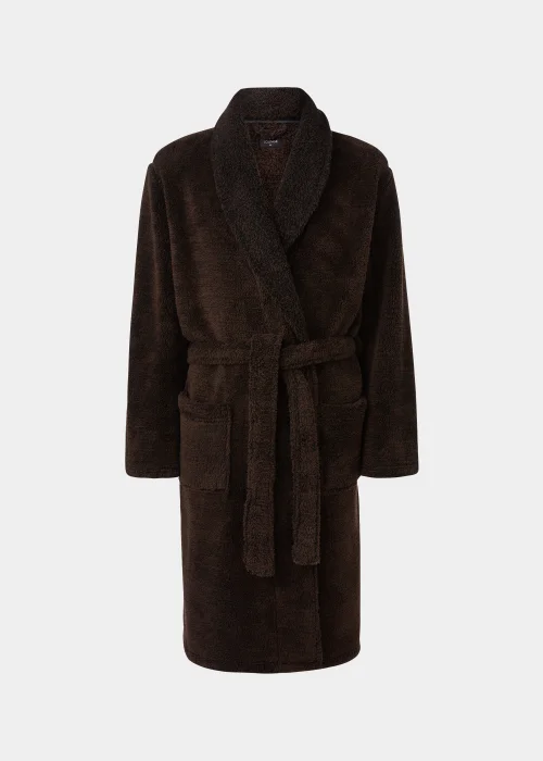 Brown Dressing Gown - Small Image 4