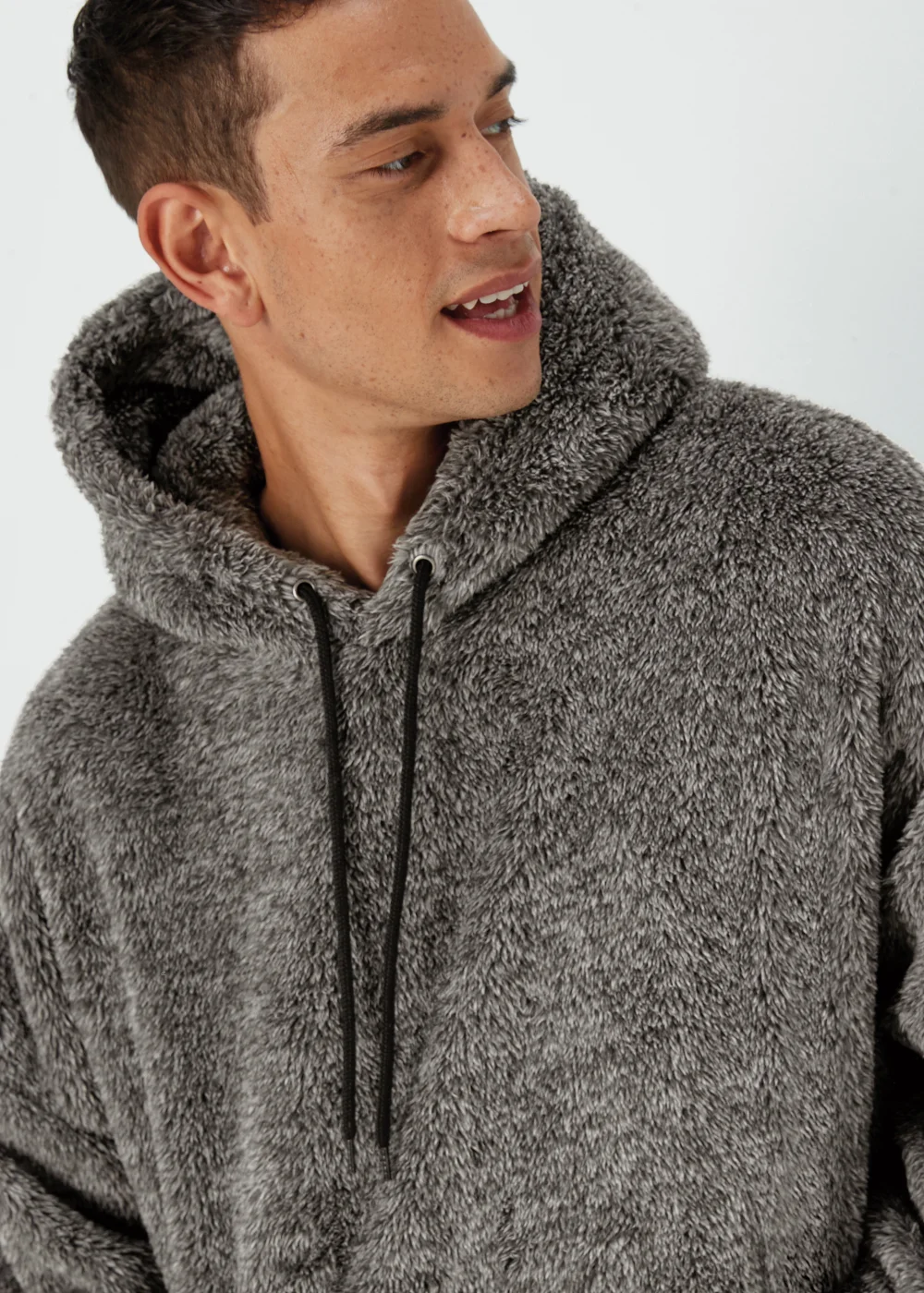 Grey Snuggle Hoodie - Extra small Image 3