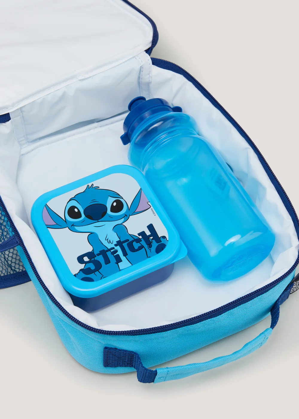 Kids 3 Piece Disney Stitch Lunch Bag Set (20.5cm x 24cm x 6.5cm) Image 2