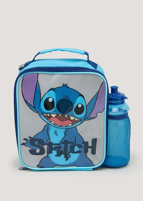 Kids 3 Piece Disney Stitch Lunch Bag Set (20.5cm x 24cm x 6.5cm) Image 1