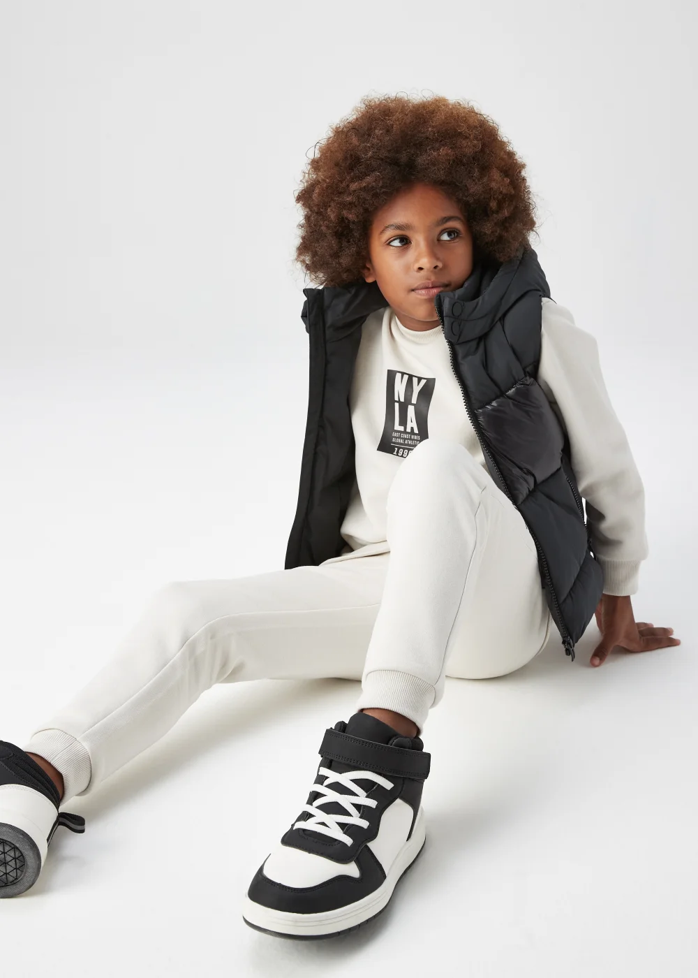 Boys Stone NY LA Sweatshirt & Joggers Set (4-13yrs) - 4 Yrs Image 4