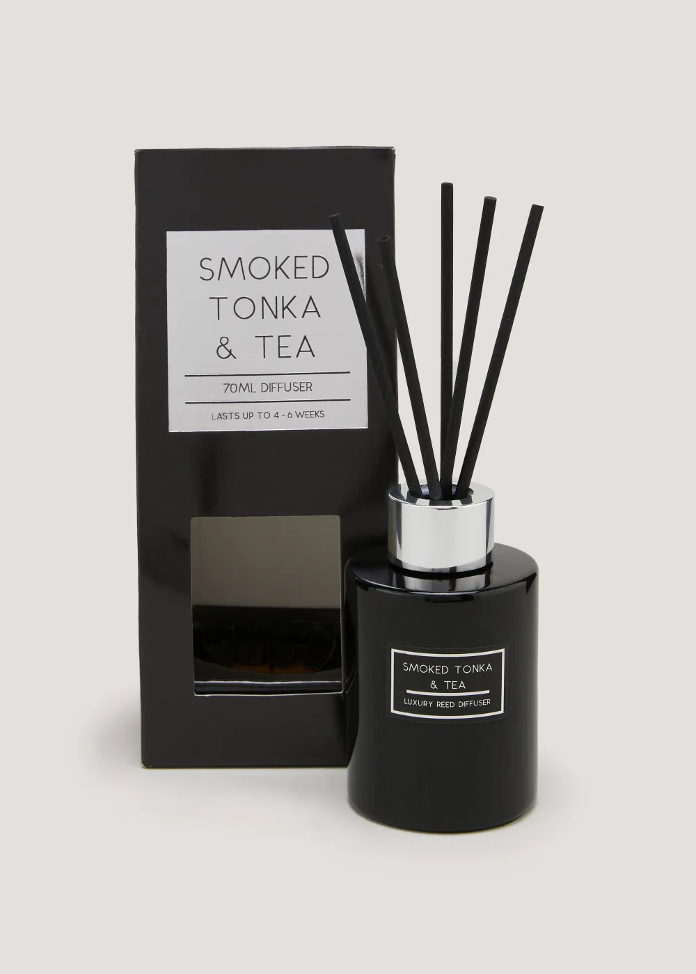 Smoked Tonka & Tea Reed Diffuser (70ml) Image 1