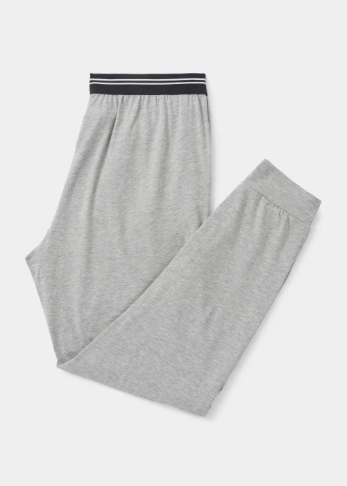 Grey Jacquard Waistband Joggers - Extra small Image 4