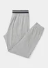 Grey Jacquard Waistband Joggers - Extra small Image 4
