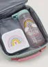 Kids 3 Piece Rainbow Lunch Bag Set Image 2