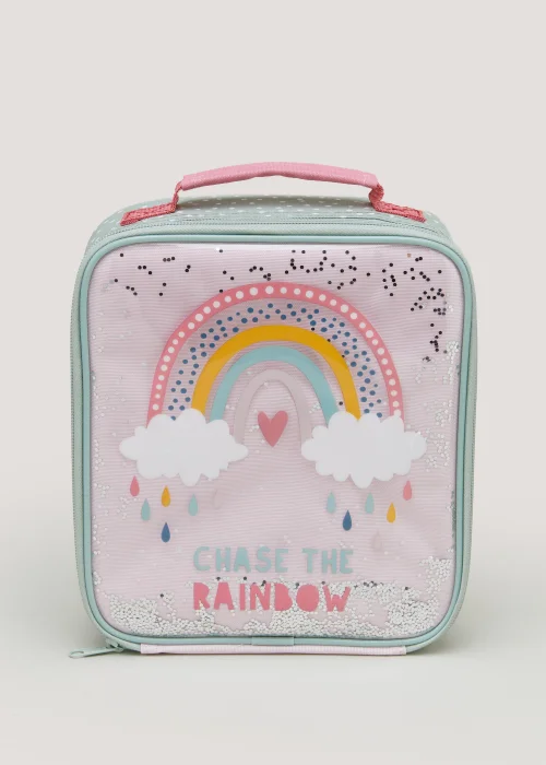 Kids 3 Piece Rainbow Lunch Bag Set Image 1