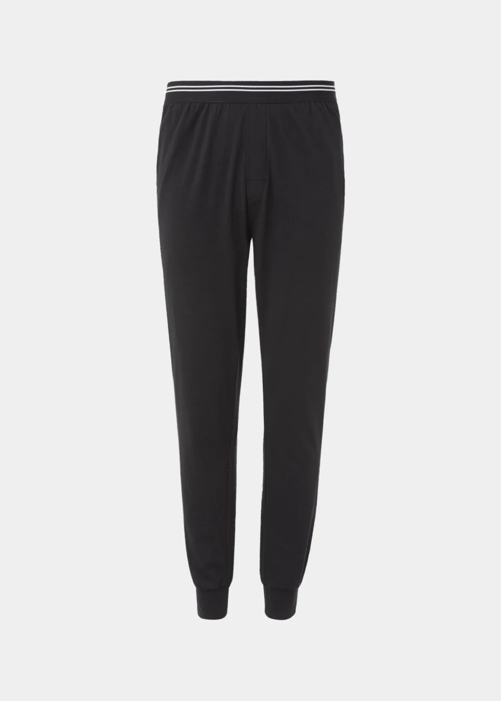 Black Jacquard Waistband Joggers - Extra small Image 4