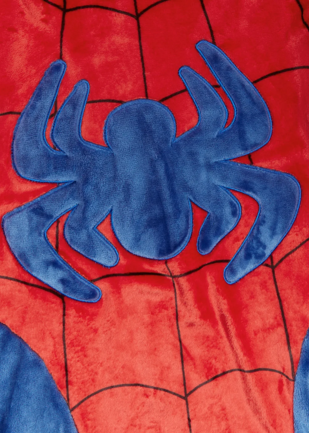 Kids Red Spider-Man Snuggle Hoodie (4-13yrs) - Age 7 - 13 Years Image 2