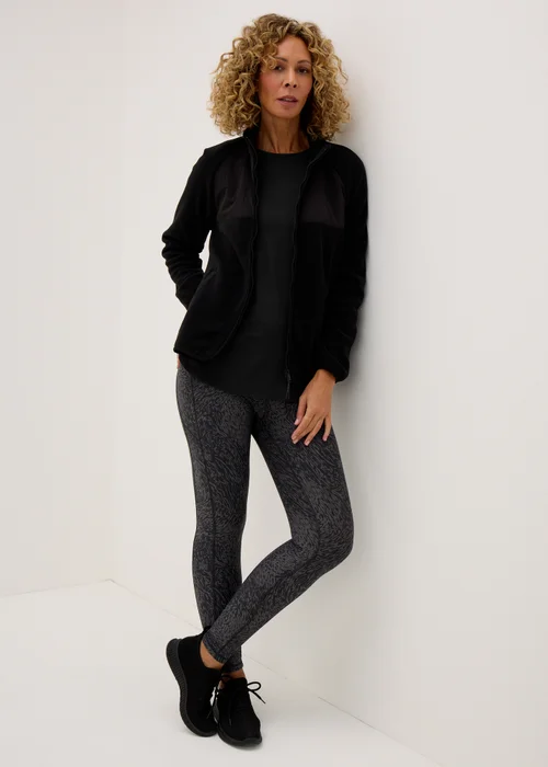 Souluxe Black Longline Sports T-Shirt - S Image 3
