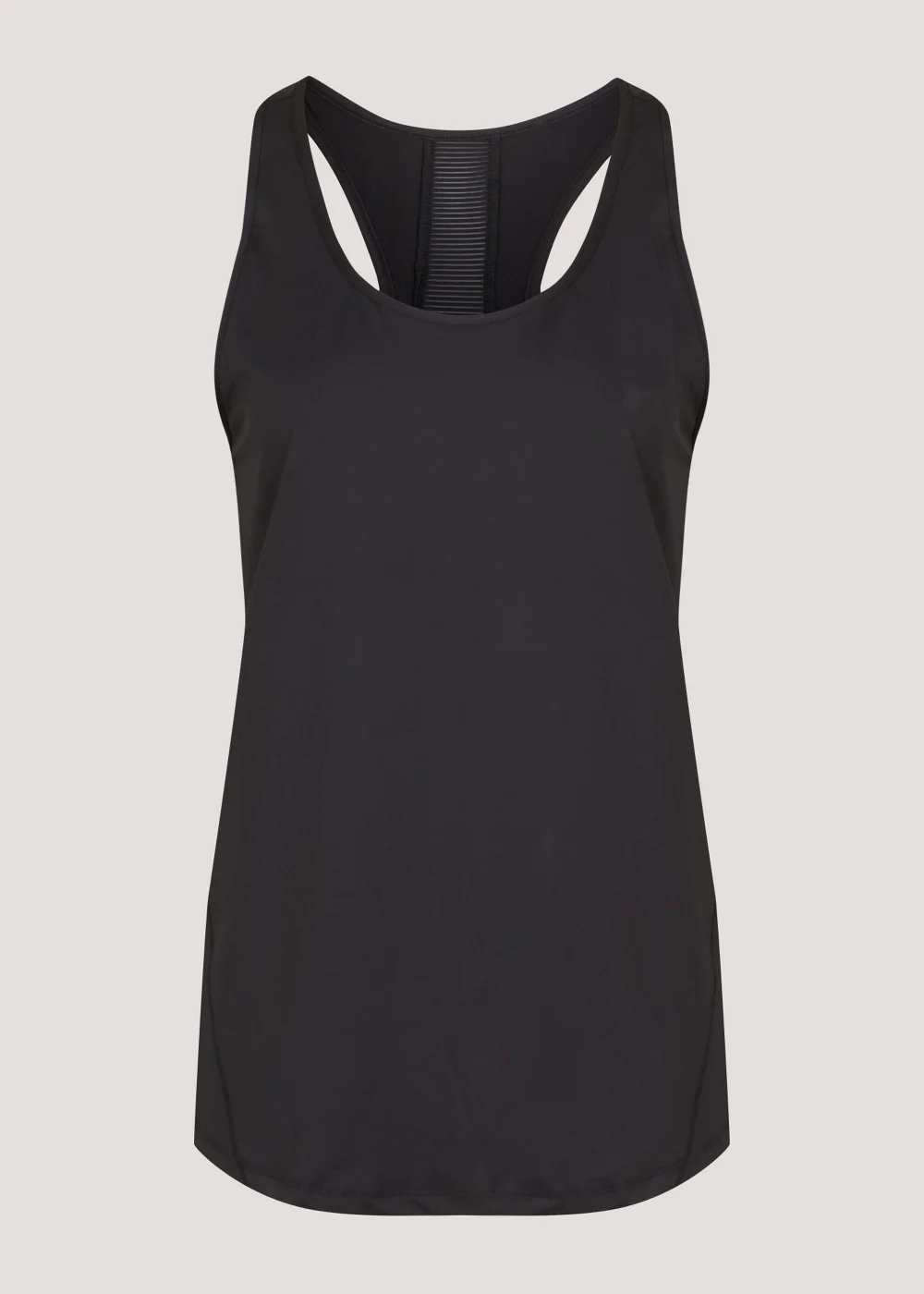 Souluxe Black Mesh Sports Vest Top - S Image 4