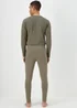 Khaki Lightweight Long Bottoms - Small Image 2