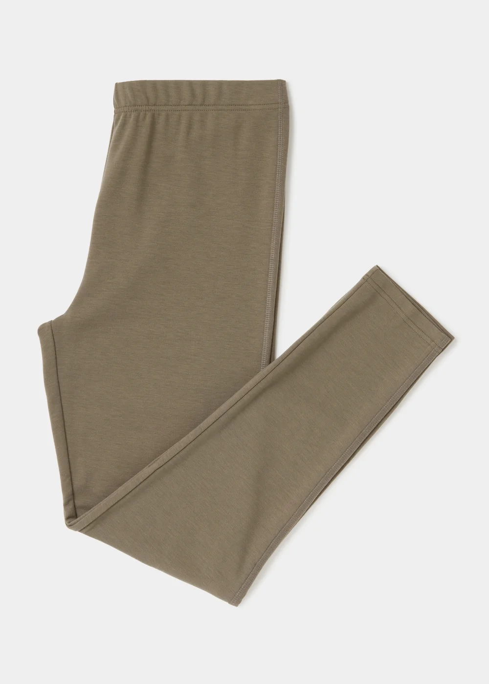 Khaki Lightweight Long Bottoms - Small Image 3