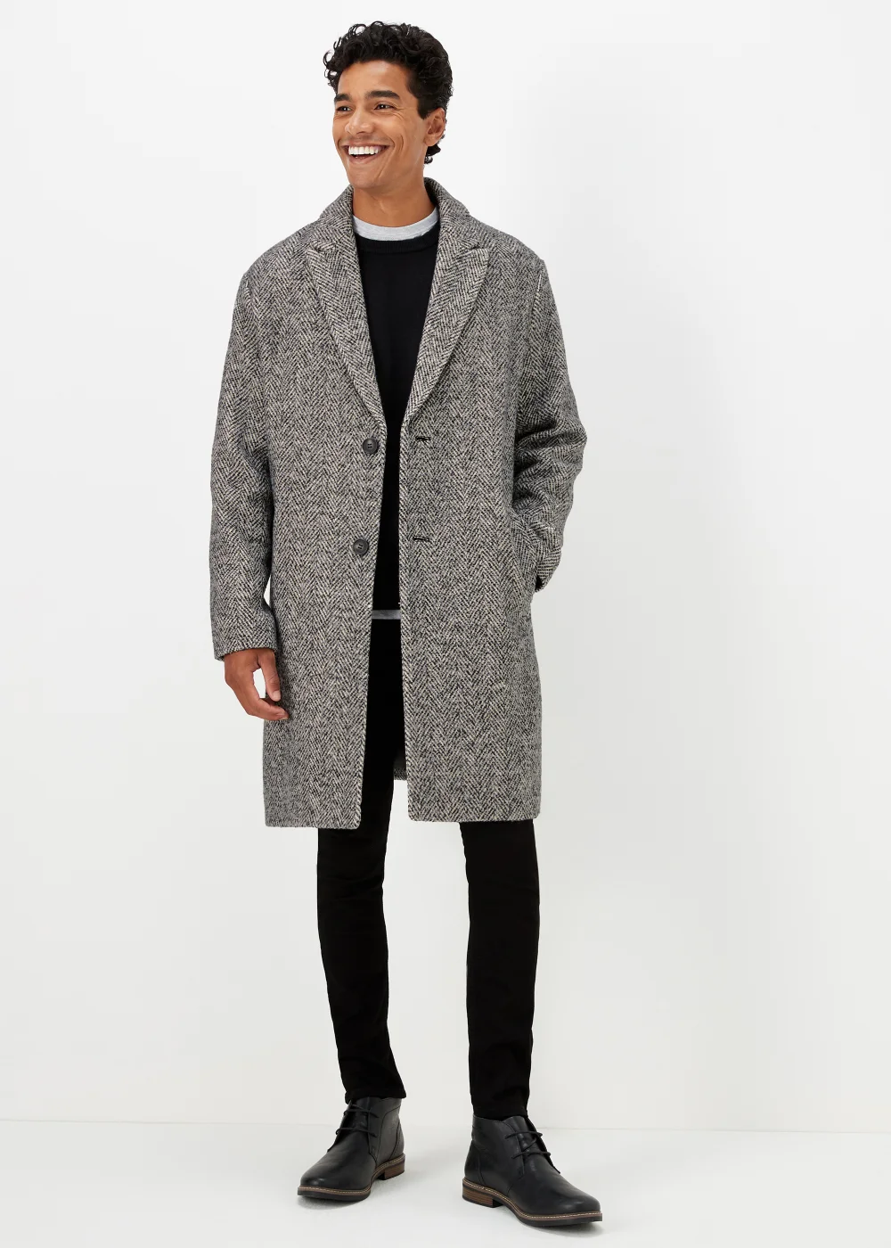 Grey Overcoat - S Image 1