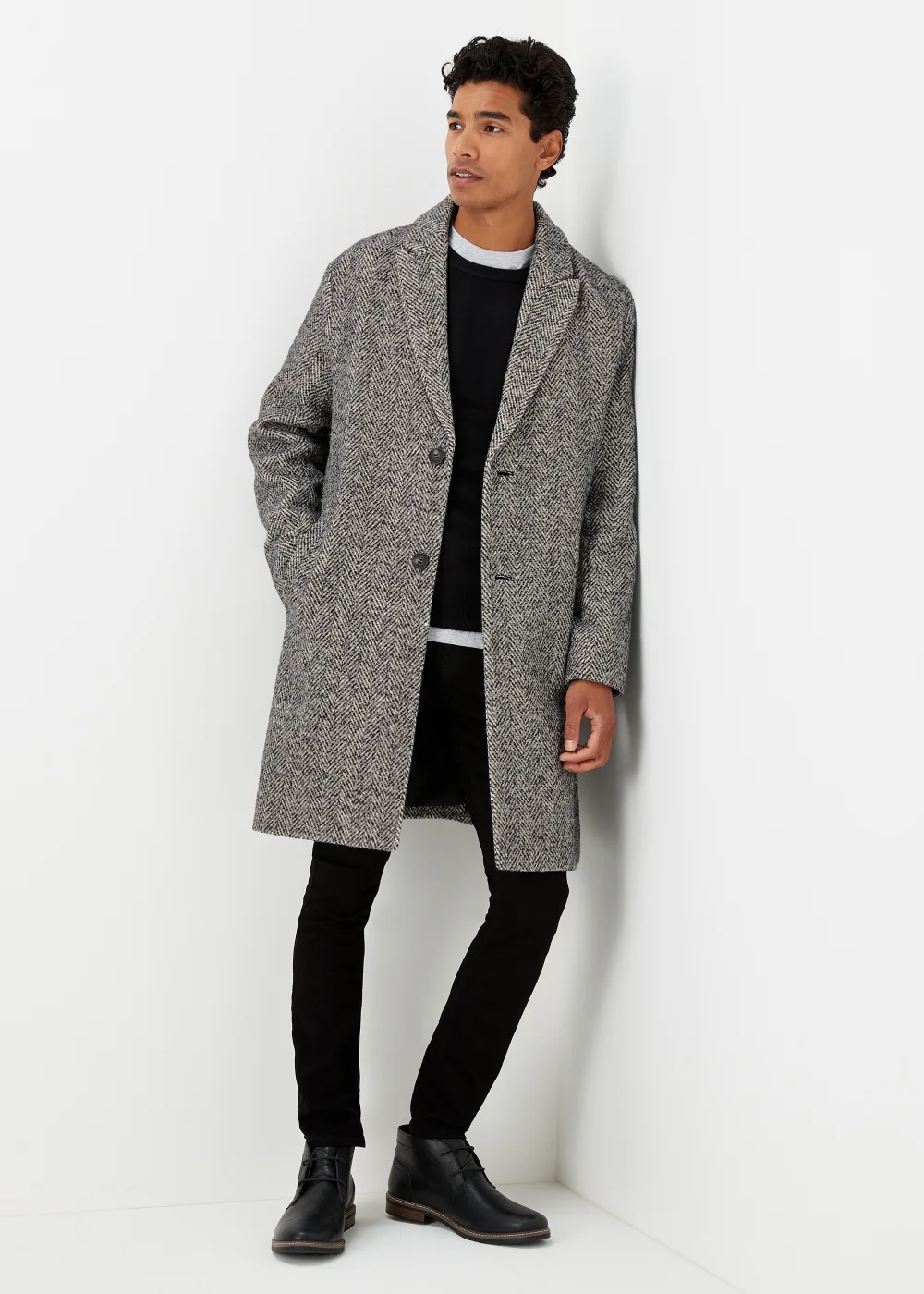 Grey Overcoat - S Image 4