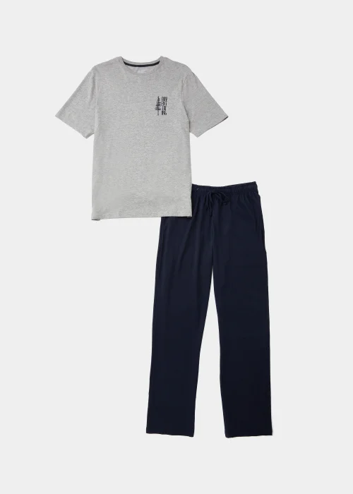 Grey Tree Long Pyjama Set - Extra small Image 4