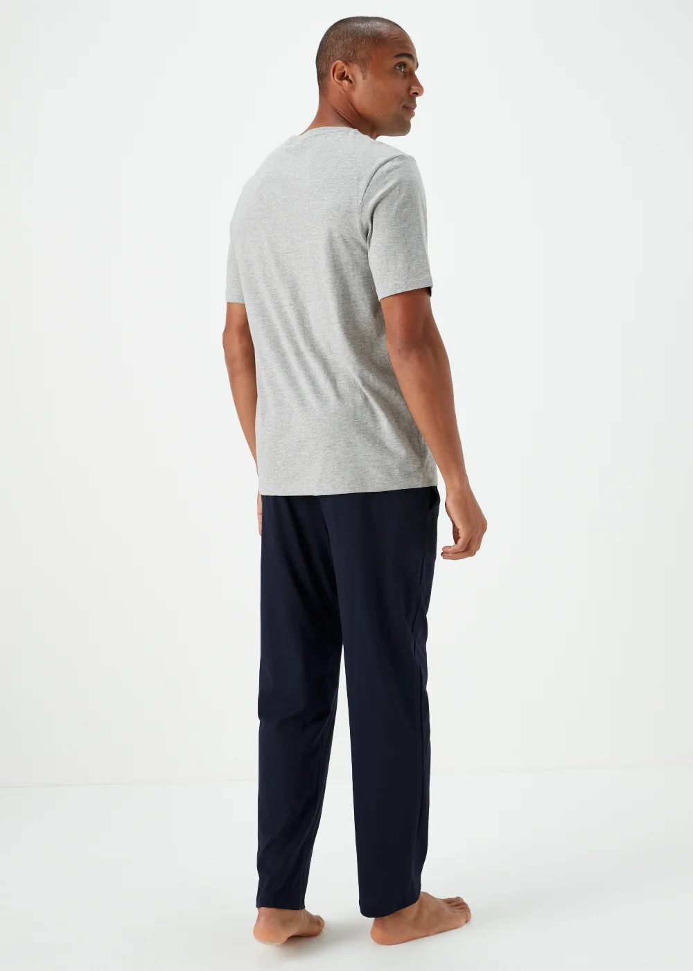 Grey Tree Long Pyjama Set - Extra small Image 2