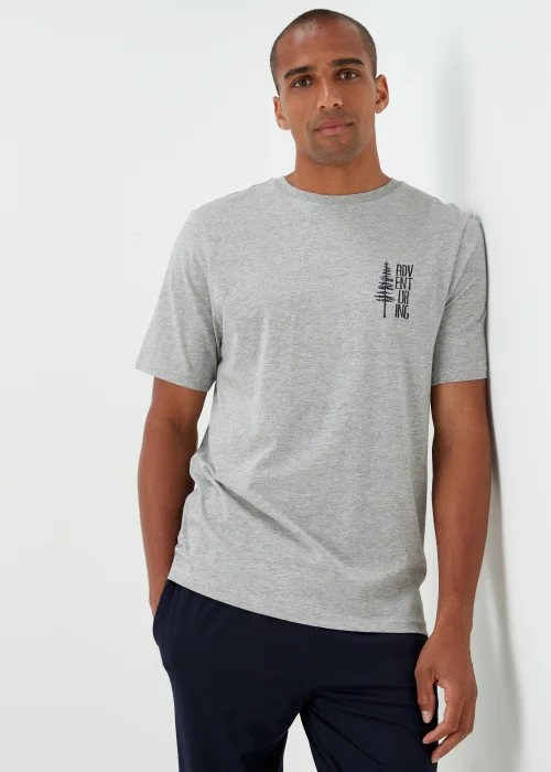 Grey Tree Long Pyjama Set - Extra small Image 3
