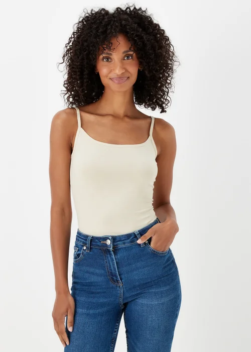 Cream Essential Cami Top - Size 8 Image 1