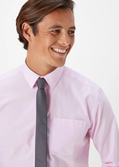 Taylor & Wright Pink Regular Fit Shirt - 15.5 Collar Image 3