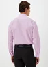 Taylor & Wright 2 Pack Pink & Grey Easy Care Regular Fit Shirts - 15 Collar Image 3