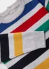 Boys Multicoloured Fine Stripe Sweatshirt (9mths-6yrs) - 9-12 months Image 2