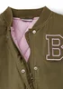 Girls Khaki Bomber Jacket (4-15yrs) - Age 7 Years Image 2