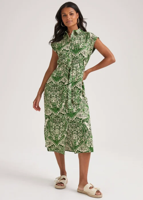 papaya shirt dress J.HOFFMAN'S Caitlin Dress- Pink Papaya Stripe