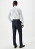 Taylor & Wright Navy Check Slim Fit Trousers - 30 Waist 29 Leg Image 2