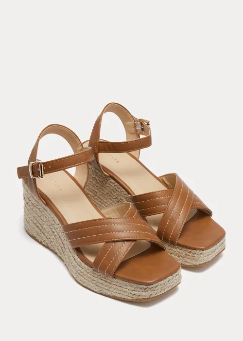 Tan Whipstitch Espadrilles - Size 3 Image 1