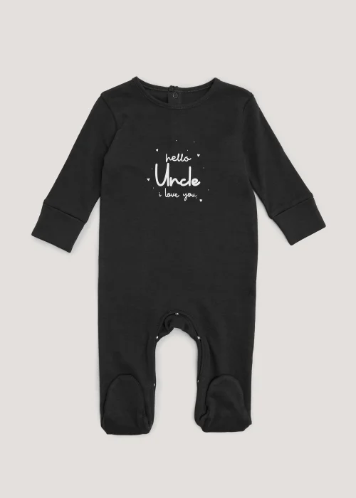 Baby Cream Uncle Sleepsuit (Tiny Baby-18mths) - Tiny Baby Image 1