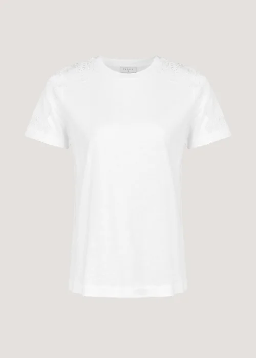 White Lace T-Shirt - 8 Image 5