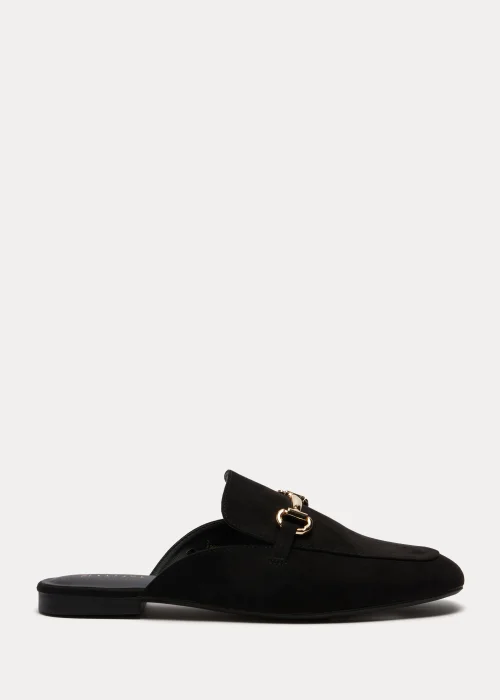 Black Snaffle Mules - Size 3 Image 1